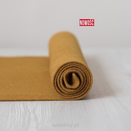 Filc wełniany 3mm SZAFRAN 30x30cm dekoracyjny
