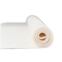 Filc wełniany 2mm BIAŁY ECRU 30x30cm dekoracyjny