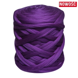 Wełna czesankowa polska JAGODOWY #100 wałek hurt 4,5kg