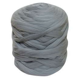 Wełna czesankowa do wyplatania koców 4,5kg PERŁA #40