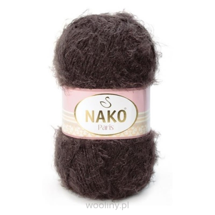 Włóczka NAKO PARIS 100g 11270 BRĄZOWY