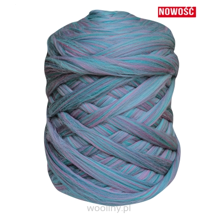 Wełna czesankowa 4,5kg LILIA WODNA #87 HURT