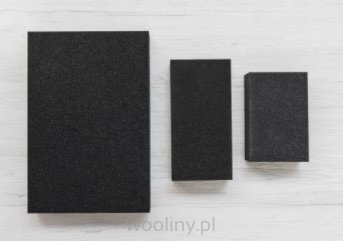 Maty gąbkowe do filcowania na sucho ZESTAW 3szt