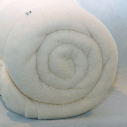 Gruba włóknina wełniana do filcowania BIELONY BIAŁY