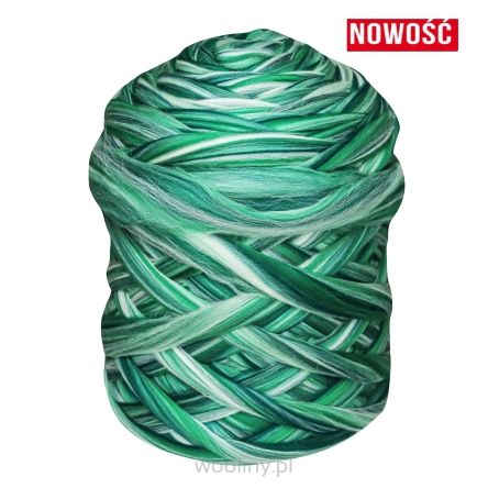 Wełna czesankowa polska MONSTERA #110 wałek 4,5kg