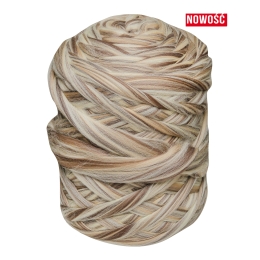 Wełna czesankowa polska WANILIOWE #117 hurt 4,5 kg