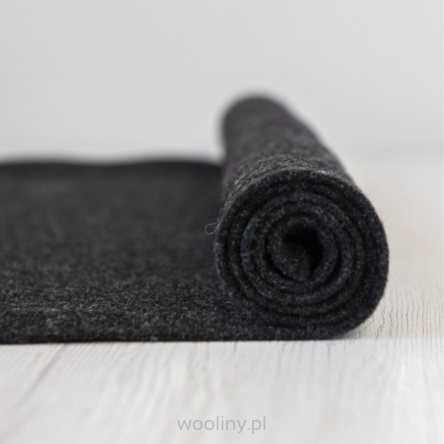 Filc wełniany 2mm dekoracyjny ANTRACYT