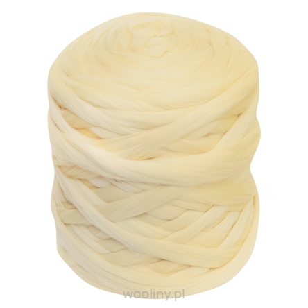 Wełna czesankowa merynos 22-24mic BIAŁY NATURALNY