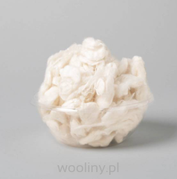 Naturalne nieoczyszczone kokony jedwabników 