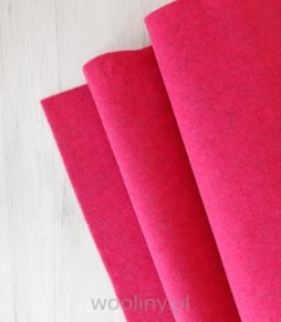 Filc wełniany 70% dekoracyjny 2mm MELANŻ FUKCJI