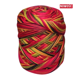 Wełna czesankowa polska OGNISTY FELNIKS #104 hurt 4,5kg