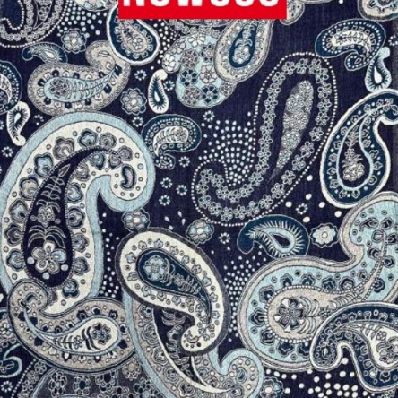 Damski szal ciepły z wełny merynosów Paisley