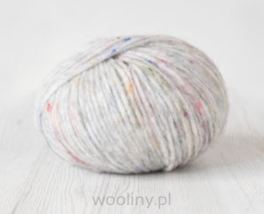 Włoczka CYRCUS alpaka z merynosem MELANŻ JASNY 100g