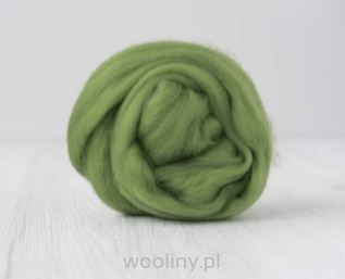 Wełna czesankowa merynos australijski 22mic GROSZEK 