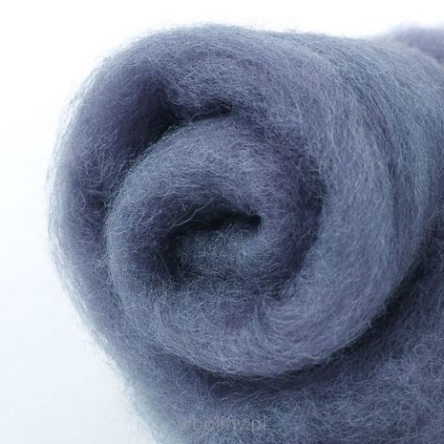 Wełna merynos w błamie do filcowania AMETYST