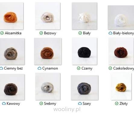 Zestaw czesanka Tencel LYOCELL do włosów aniołów i lalek