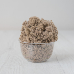 Wool Nepps wełniane kuleczki do filcowania ZIEMIA