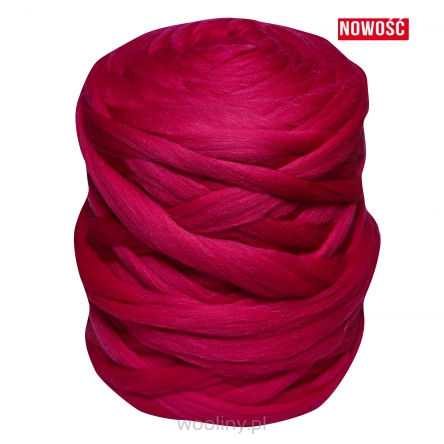 Wełna czesankowa polska SMOCZA KREW #93 hurt 4,5kg