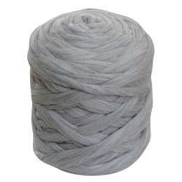 Wełna czesankowa 4,5kg MELANŻ SZARY #72