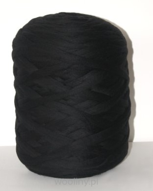 Wełna czesankowa Mini polska CZARNY