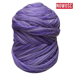 Wełna czesankowa 4,5kg AMETYST #138 HURT czesanka