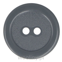 Guziki dwudziurkowe plastykowe 20 mm SZARY