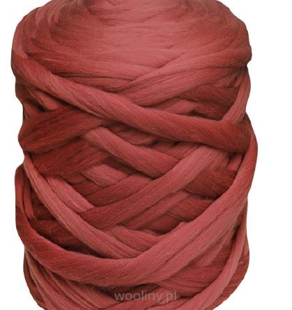 Wełna czesankowa polska 4,5kg BRANDY #101 filcowanie