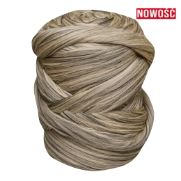 Wełna czesankowa polska TIRAMISU #125 filcowanie