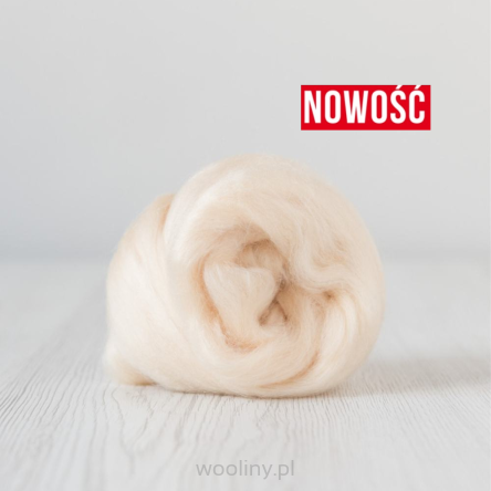 Czesanka wiskozy do filcowana AKACJA