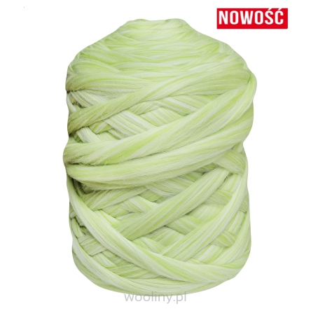 Wełna czesankowa polska LEMONIADA #82 wałek 4,5 kg