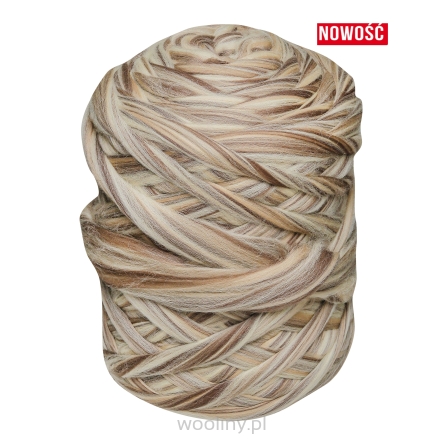 Wełna czesankowa polska WANILIOWE #117