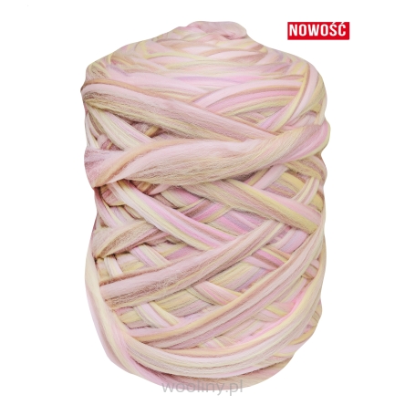 Wełna czesankowa 4,5kg MELANŻ CHUPA CHUPS #86