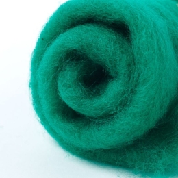 Wełna merinos w błamie do filcowania TRAWA