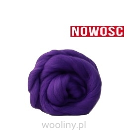 Wełna czesankowa 19mic AMETYST merynos australijski 