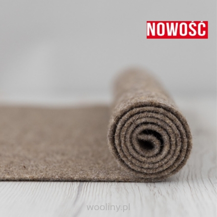 Filc wełniany merynos 3mm dekoracyjny ŻÓŁWI