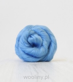 Czesanka wiskozy do filcowana NIEBO