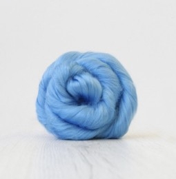 Czesanka wiskozy do filcowana NIEBO