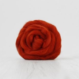 Czesanka wiskozy do filcowana RUDY