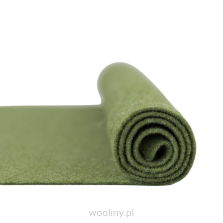 Filc wełniany 2mm  ŁĄKOWA ZIELONA 30x30cm dekoracyjny