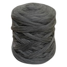 Wełna czesankowa do wyplatania koców 4,5kg MELANŻ SZARY #43