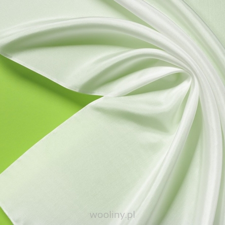 Jedwabna tkanina na metry Pongee 8 jedwab BIAŁY szerokość 90cm 
