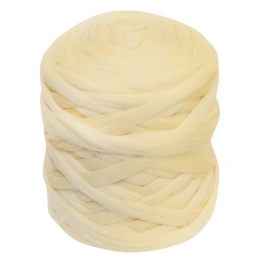 Wełna czesankowa 22-24mic BIAŁY NATURALNY 4,5kg HURT