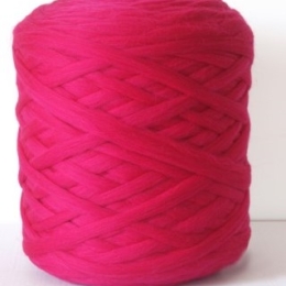 Wełna czesankowa MINI polska CYKLAMEN