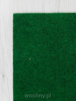 Filc wełniany 2mm dekoracyjny ZIELONA TRAWA