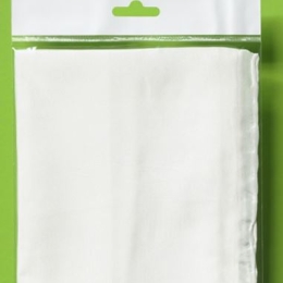 Biała chusta jedwabna 55x55cm do filcowania i malowania Pongee 5 
