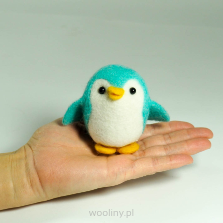 Pingwin filcowany handmade