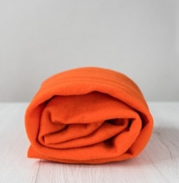 Filc igłowy prefilc wełniany do filcowania 19mic POMARAŃCZOWY