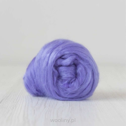 Jedwabna czesanka Tussah LILA