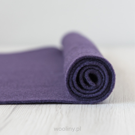 Filc wełniany 2mm dekoracyjny BAKŁAŻAN