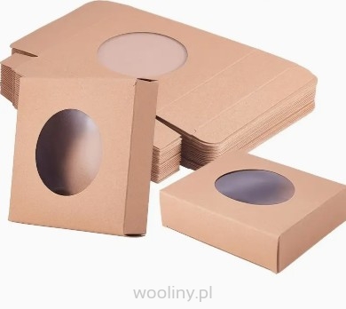 Opakowanie eko pudełko kraft do biżuterii